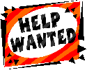 Help Wanted sign