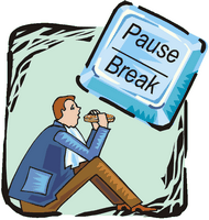 Break / Pause Graphic